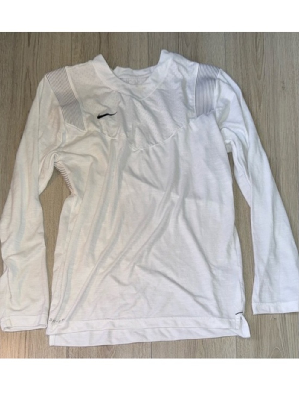 Nike White Long Sleeve shirt top